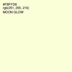 #FBFFD8 - Moon Glow Color Image